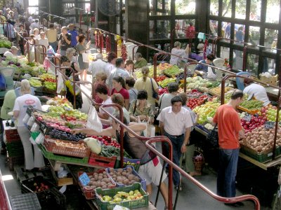 Market, Eger, Hungary